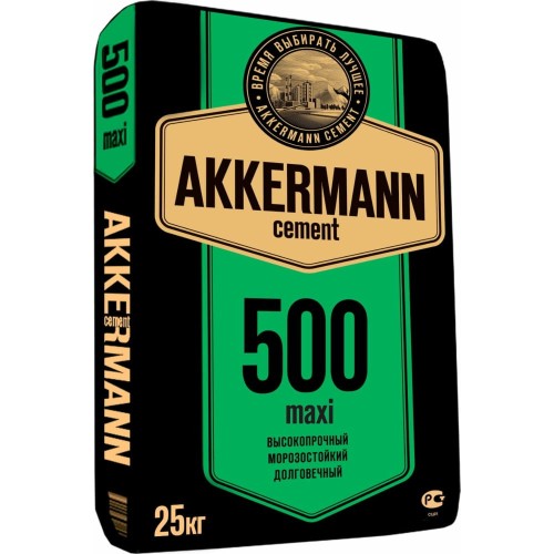 Купить Цемент AKKERMANN М500 (Углегорский) 50 кг в Зернограде